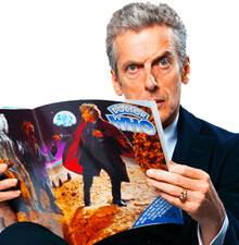 Peter Capaldi reading Doctor Who Email Newsletter