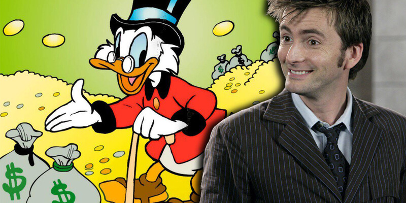 David Tennant plays Scrooge McDuck in DuckTales