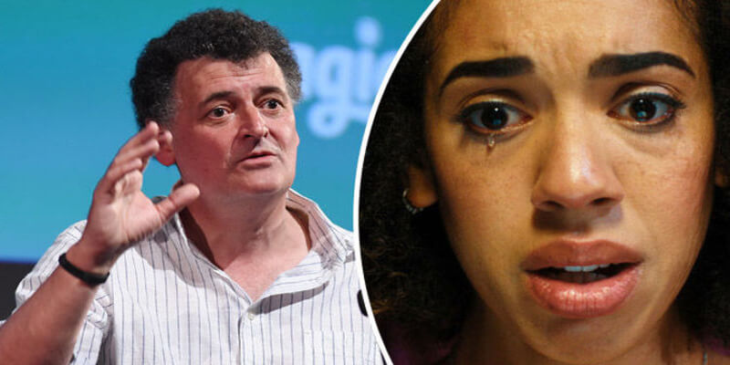 steven moffat and pearl mackie